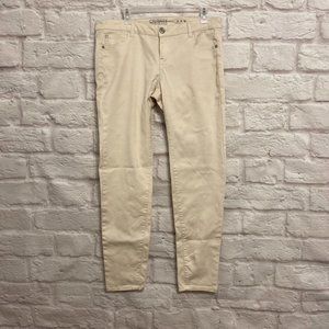CELEBRITY PINK JEANS Womens 11 Low Rise Skinny Stretchy Five Pocket Pinkish Tint